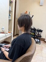 メルク(merc)&nbsp;レイヤー ボブ ショート インナーカラー 韓国