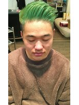 ブラッシュ(brush) brush 森田祐輔 コレクションスタイル ライムグリーン