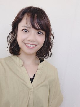 ヘア ミーツ ドレス プレローマ(HAIR meets dress pleroma) 弾む☆パーマ風ボブ