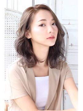 アース コアフュールボーテ 上越店(EARTH coiffure beaute) ゆるふわウェーブセミディ