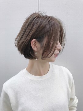 ルーファス 恵比寿 渋谷(Ruufus) 透け感ハイライトショート【Ruufus恵比寿渋谷】赤塚