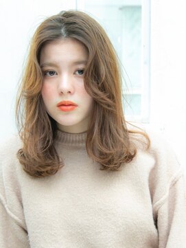 ロンド 表参道店(Lond) お洒落ふんわりセンターパート