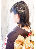 美容室 ロジェ(Roje)&nbsp;着物アレンジ×フィンガーウェーブ