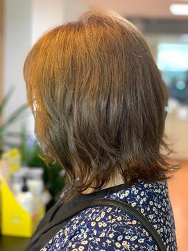 アークスヘアー 大人かわいい☆フェアリーな透明感&ツヤ感ブラウンベージュ