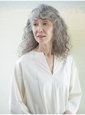 【えがお美容室】50代60代に人気☆ロングウェーブヘア