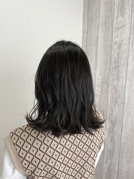 シエル 立川店(CIEL) ブルーブラック×ロング【CIEL×maki】