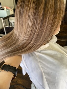 ガルボ ヘアー(garbo hair) #ガルボヘアー #バレイヤージュ #ハイライト #３タイプ