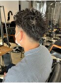 【SiSTA】田中黒髪ツイストスパイラル刈り上げスキンフェード