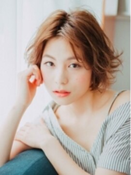 フラミューム 二子玉川(flammeum) カジュアルショートボブ