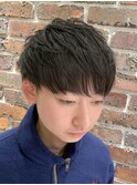 【骨格似合わせ爽やかマッシュショート】