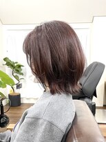 ホンネ(honne.)&nbsp;ボブウルフ×ココアベージュ