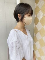 アルディ ユーカリが丘店(HARDI) 【星野】くすみブラウン×耳かけショートボブ☆