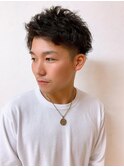 Lia&汐見悠佑 アップバング☆ツーブロックショート