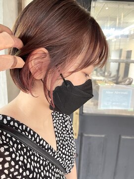 ナッティー バイ ヘッドライト 鎌ヶ谷駅前店(natty by HEADLIGHT) イヤリングカラー ピンク