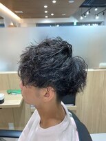 モッズヘアメン 名護大東店(mod's hair men)&nbsp;ツイストスパイラルパーマニュアンスマッシュl名護大東