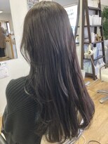 ナチュラル(Natural)&nbsp;顔周りレイヤー×暗髪