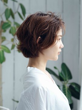 美容室クローバー 新小岩店(clover) ボブゆるふわパーマスタイル[新小岩駅/新小岩]