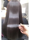 髪質改善ショコラカラー　Ayame