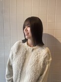 切りっぱなしボブ