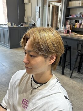 ハングアウト(Hangout) センターパートウルフ2ブロック