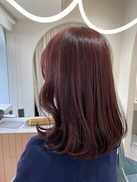 エレン 池袋(ElEn.) ブリーチなしチェリーレッド