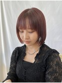 切りっぱなしbob×ボルドー