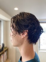 ヘアーサロン イルア 北越谷(hair salon I'LUNA) パーマなミディアムショート。7.5