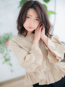 レアワンハナレ センター北美容院(lea/1 HANARE) センター北/髪質改善/グレージュカラーの大人ゆるふわ巻きg