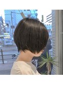 黒髪ショート/ショートカット/岡山/20代ショート