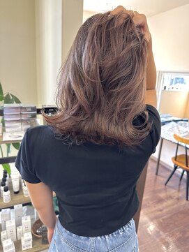 リミットヘアー 大在店(Remit hair) 【Remit田辺】かきあげレイヤー