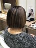 デザインカット+お洒落白髪ぼかしカラー+アルカリ除去トリートメント