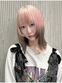 ハイトーンカラーデザインカラーローライトアンブレラカラー韓国