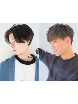人気のツーブロックはもちろん、トレンドのカルマパーマ/ニュアンスパーマもGallicaにお任せ◇[大名]