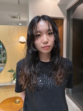 スタン 渋谷(Stam) センターパーマ×パーマ［レイヤー／ニュアンス］