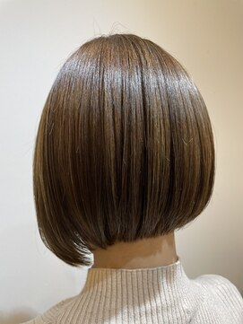 ヘアコレクション アンジュ(Hair collection Unge) ボブ&ハイライト&水素カラー