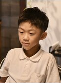束感男の子キッズマッシュ【キッズカット/メンズ/倉敷/中島】