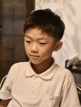 リム メンズヘア(LIM men's hair) 束感男の子キッズマッシュ【キッズカット/メンズ/倉敷/中島】