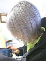 ブレイズヘアー(BLAZEhair)&nbsp;【白銀ハイトーン】ホワイト×ブリーチ３回