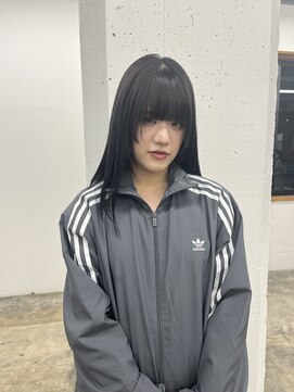 フェンヘアーアイス 中目黒(Fen.hair ici) 20代30代大人美人小顔ブリーチなし韓国ヘアアッシュブラック