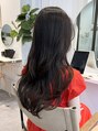 リンヘアー 表参道(RIN hair) 縮毛矯正をしていてもレイヤーカット、巻き髪は出来ます!