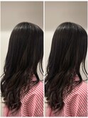 【LINA】10代/20代/セミロング/オリーブブラウン/天神大名
