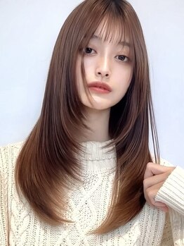 リブランド 銀座(REBRAND)の写真/美フォルムをキープ。乾かすだけでまとまる、再現性の高い上質カット！[銀座駅4分/東銀座駅1分/ヘッドスパ]