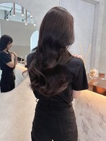 ジーナ  札幌大通(Zina)&nbsp;美髪＊オリーブグレージュ＊フェミニンロング＊Zina札幌大通