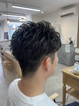 短髪パーマ/ニュアンスパーマ　船橋　船橋駅