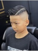 キッズカット　バーバースタイル