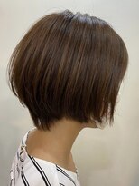 ヘアカラー専門店fit color 平井店【フィットカラー】オーガニックカラー/白髪染め&nbsp;ダークアッシュ/似合わせカット/ミディアムレイヤーカット[平井]