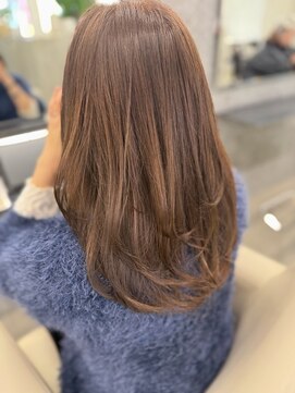 ゴットラトゥール(GOTTO LATOUR) 透明感×うる艶☆ミルクティーベージュのレイヤースタイル