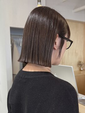 フルリール(fleurir) 美髪矯正とボブ