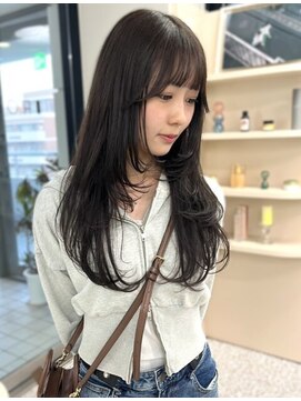 ラーム 松江学園店(rame) 暗髪ロングレイヤー