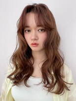 ピークアブー アヴェダ ギンザシックス(PEEK-A-BOO AVEDA GINZASIX) ベージュカラー ミルクティーカラー ダブルカラー 銀座美容室